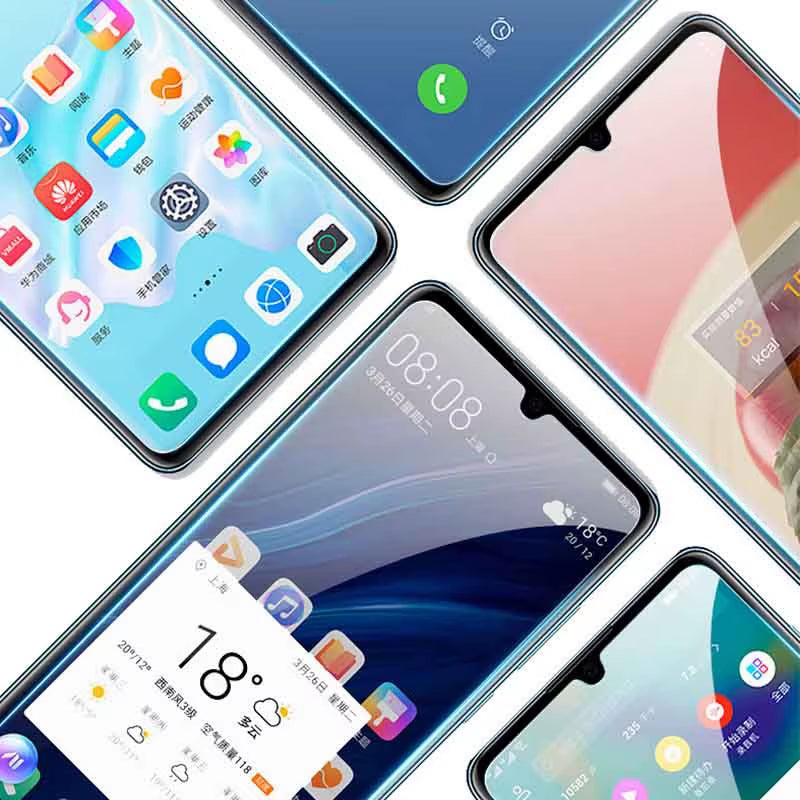 3PCS 2PCS Screen Protector for Huawei P30 P40 P20 Mate 20 Lite Y6 Y7 Tempered Glass on Huawei P Smart Z 2019 2021 Nova 5T Glass