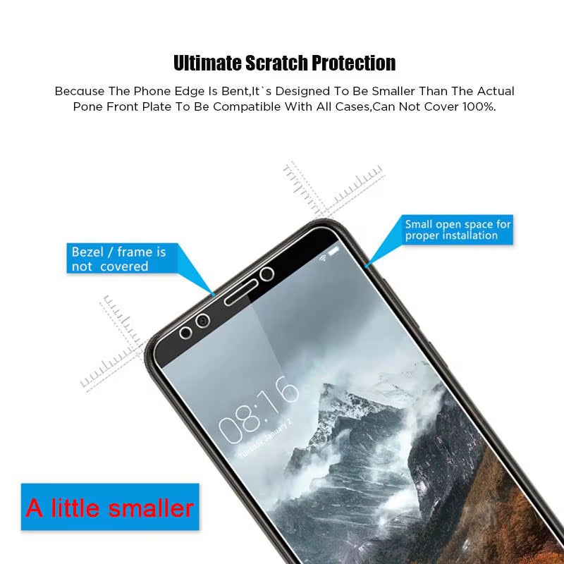 3PCS 2PCS Screen Protector for Huawei P30 P40 P20 Mate 20 Lite Y6 Y7 Tempered Glass on Huawei P Smart Z 2019 2021 Nova 5T Glass